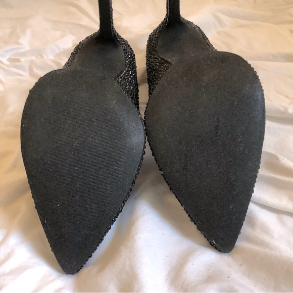 DIBA Black Rhinestone Embellished Heels (US 7.5M) - Picture 8 of 16